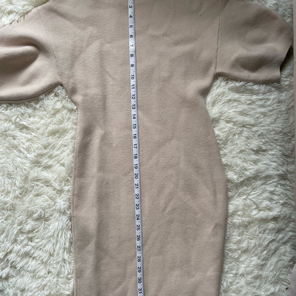 Women’s Mockneck Knit Sweater Dress - Picture 3 of 5